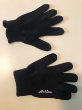 Achiou Winter Gloves Hand Warming Fleece Gloves - Black - Pre-Owned, med/Lg