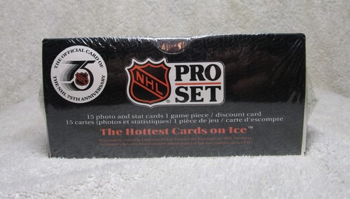 Box of 36 New & Factory Sealed 1991 PRO SET Hockey Cards Packs ENGLISH EDITION - 第 4/8 張圖片