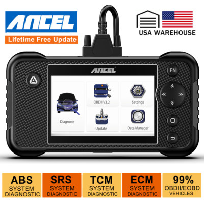 ANCEL FX3000 Elite OBD2 Diagnostic Scanner Engine Transmission ABS SRS Scan Tool