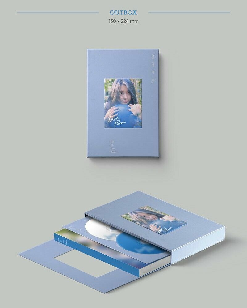 (DVD) IU - 2019 IU Tour Concert [Love, poem] in Seoul Photo Card Book K-pop