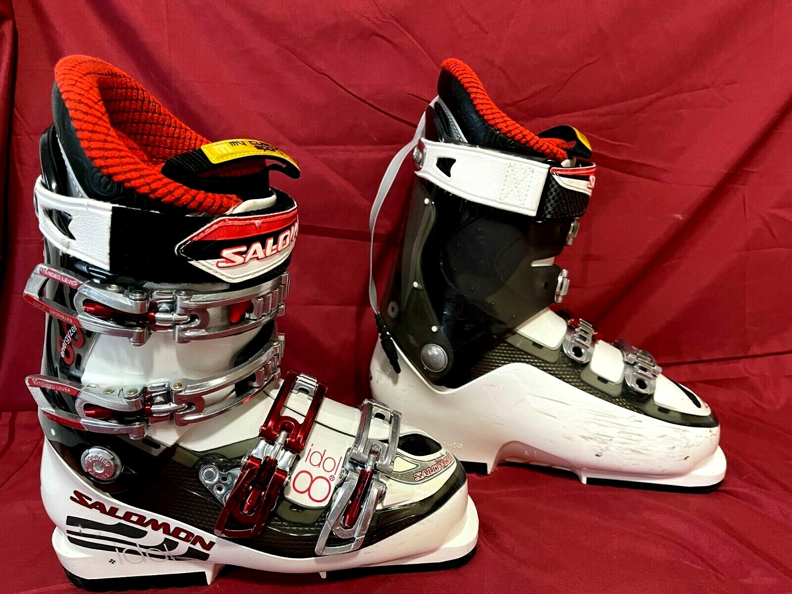 Salomon Energizer 80 Scarponi da sci bianchi 24 0