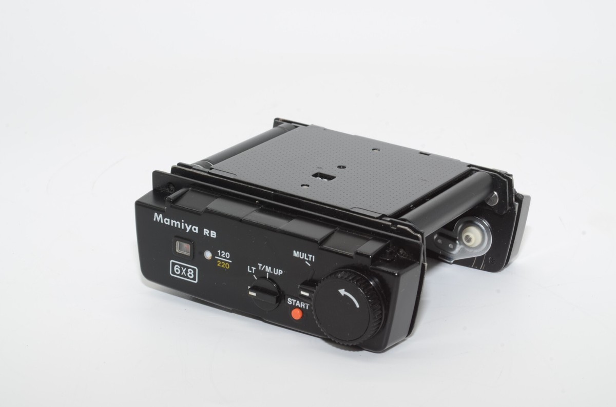 NEAR MINT inner] Mamiya RB67 6x8 Motorized 120 220 Film Back