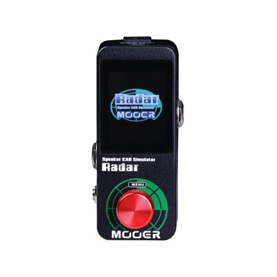 Mooer RADAR Guitar/Bass Speaker Cab Simulator Color led Screen IR loader New