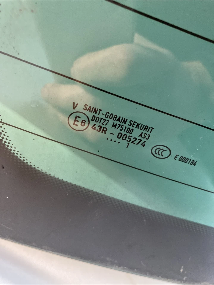 Volkswagen Touareg tampa traseira janela de vidro traseira 7L6845211 genuína 2005 - Imagem 3 de 4