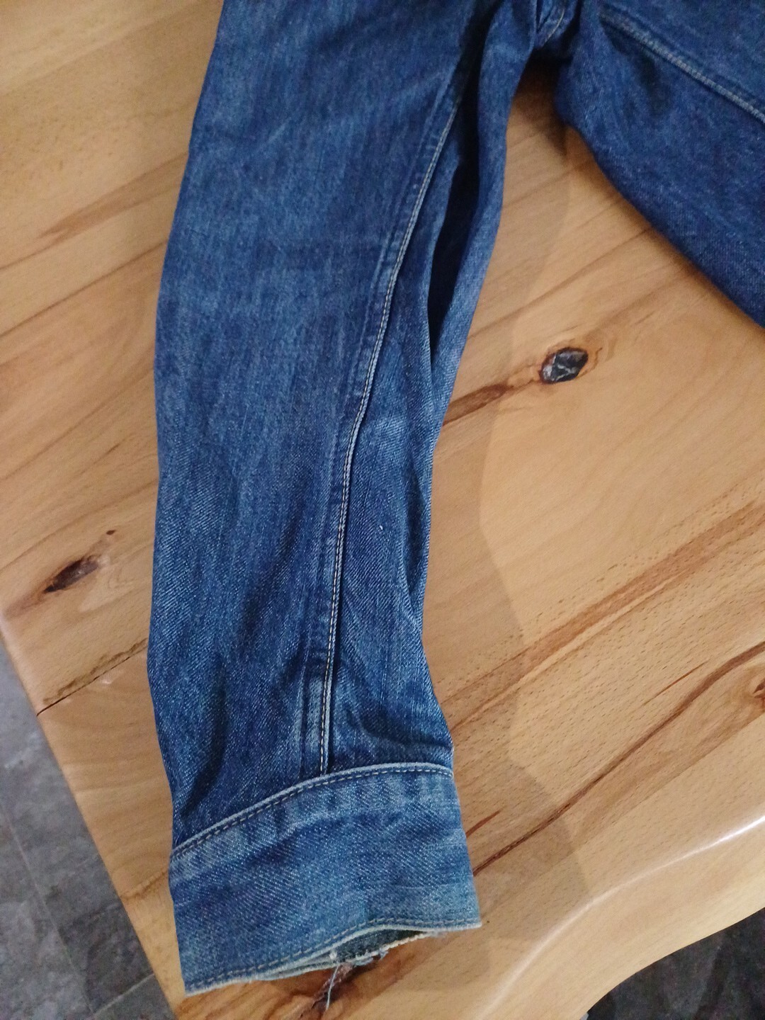 Levis Engineered Denim Jacket Large L MEDIUM BLUE… - image 6