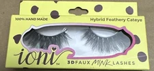 Ioni 3DFAUX MINK LASHES Hybrid Feathery Cateye 