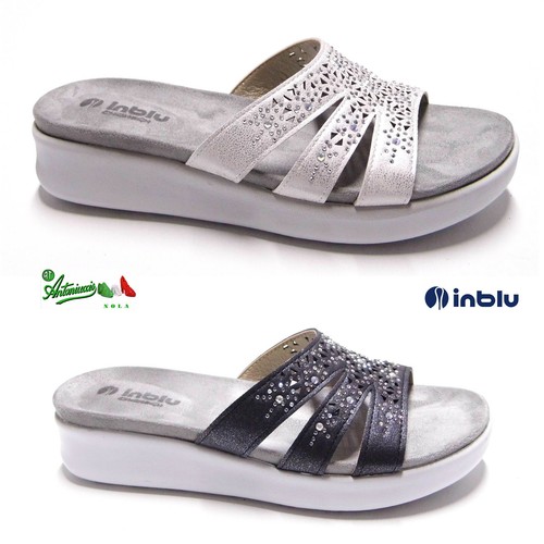 INBLU OFFERTA Sandali ciabatte scalzati donna trendy soletta morbida zeppa  DV 07 | eBay