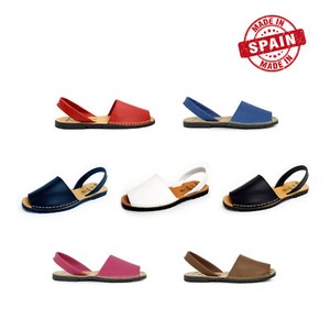 Avarcas Menorcan Ibicencas Brogues Leather Woman Size 35 36 37 38 39 40 41  | eBay