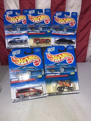 Hot Wheels Lot 5 Taildragger jaguar D type 38 phantom Corsair express lane Dodge