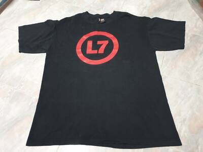 Rare Vintage 90s L7 t-shirt Nirvana Kurt cobain , Grunge