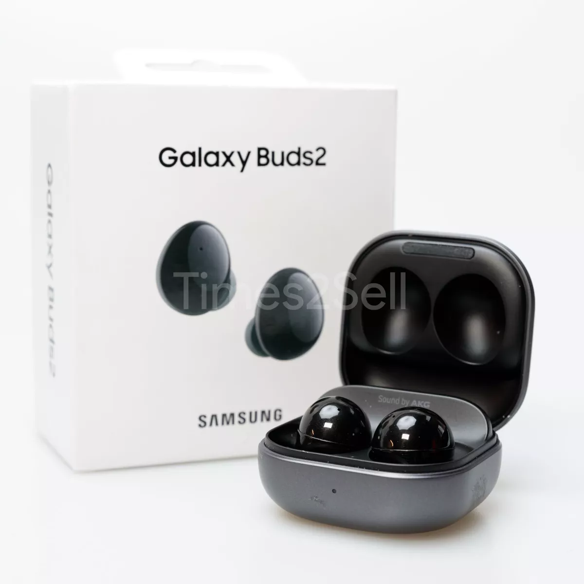 Samsung Galaxy Buds2 Bluetooth SM-R177 AKG True Wireless Earbuds Earphones  Onyx