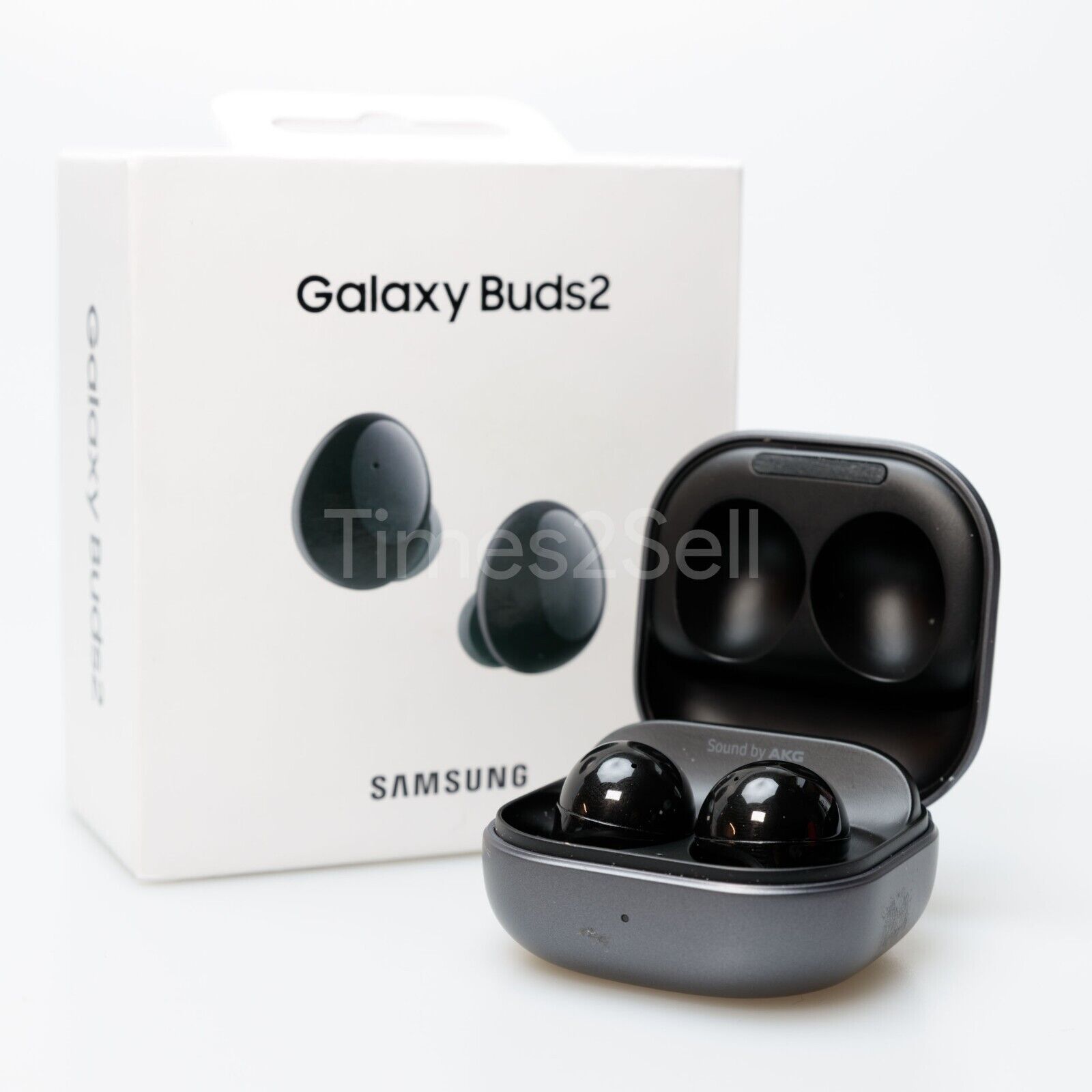 Samsung Galaxy Buds2 True Wireless Earbud Headphones Phantom Black  SM-R177NAKAXAR - Best Buy