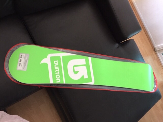 Burton Clash Comic LTD Snowboard 151 combo black freestyle Burton Clash Comic LTD Snowboard 151 combo black freestyle
