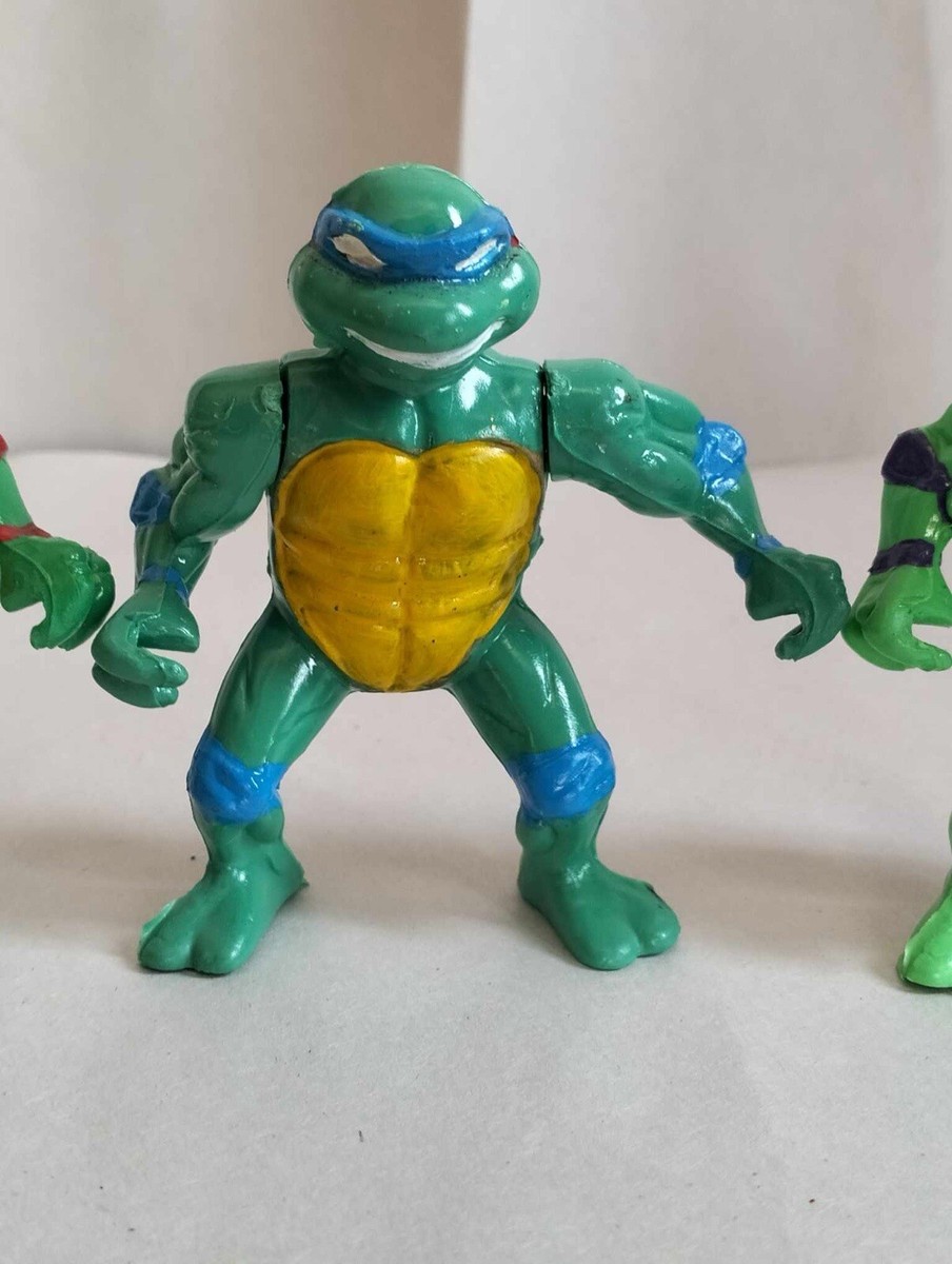 Set Of 4 BOOTLEG Teenage Mutant Ninja Turtles Mexican Toy Set Of 4 BOOTLEG Teenage Mutant Ninja Turtles Mexican Toy