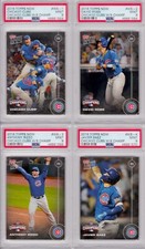 Chicago Cubs World Champions 2016 Topps Now 15 Card Complete Set All PSA 9