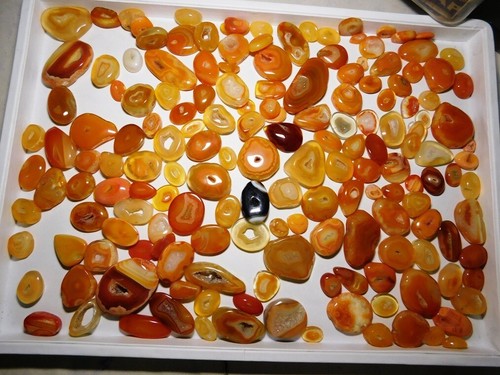 4700 cts Lot Cts-Natural Carnelian cabochon loose gemstone mixed sk3561 - Picture 2 of 8