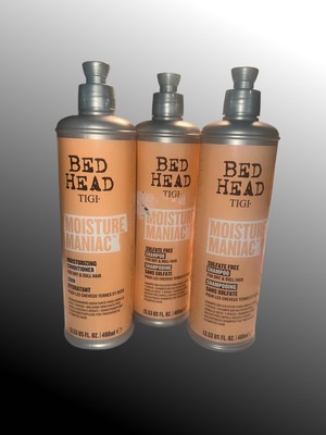 Bed Head Moisture Maniac Shampoo For Dry and Dull Hair Lot of 3!