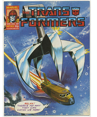 TRANSFORMERS #143; VF, Marvel UK 1987; Comic Comics Child's Play