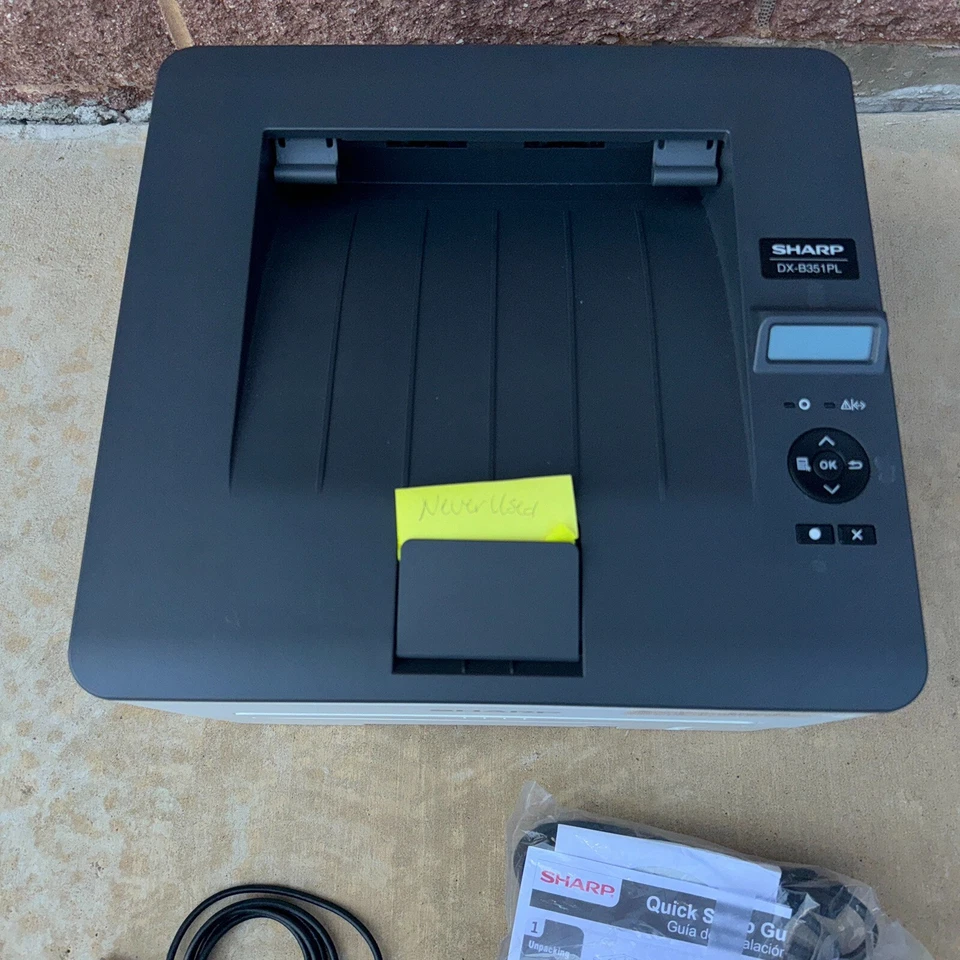 Sharp DX-B351PL 35ppm Monochrome Desktop Printer NEW! - Image 4 of 4