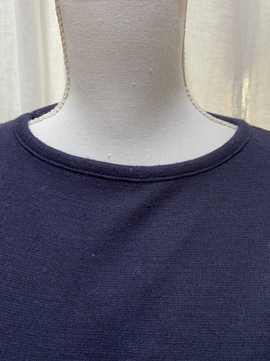 LADY BRUMS MAGLIONE PREMAMAN BLU TAGLIA 46 MADE IN ITALY