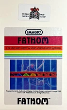 Atari 2600 Replacement Label - Imagic - Fathom