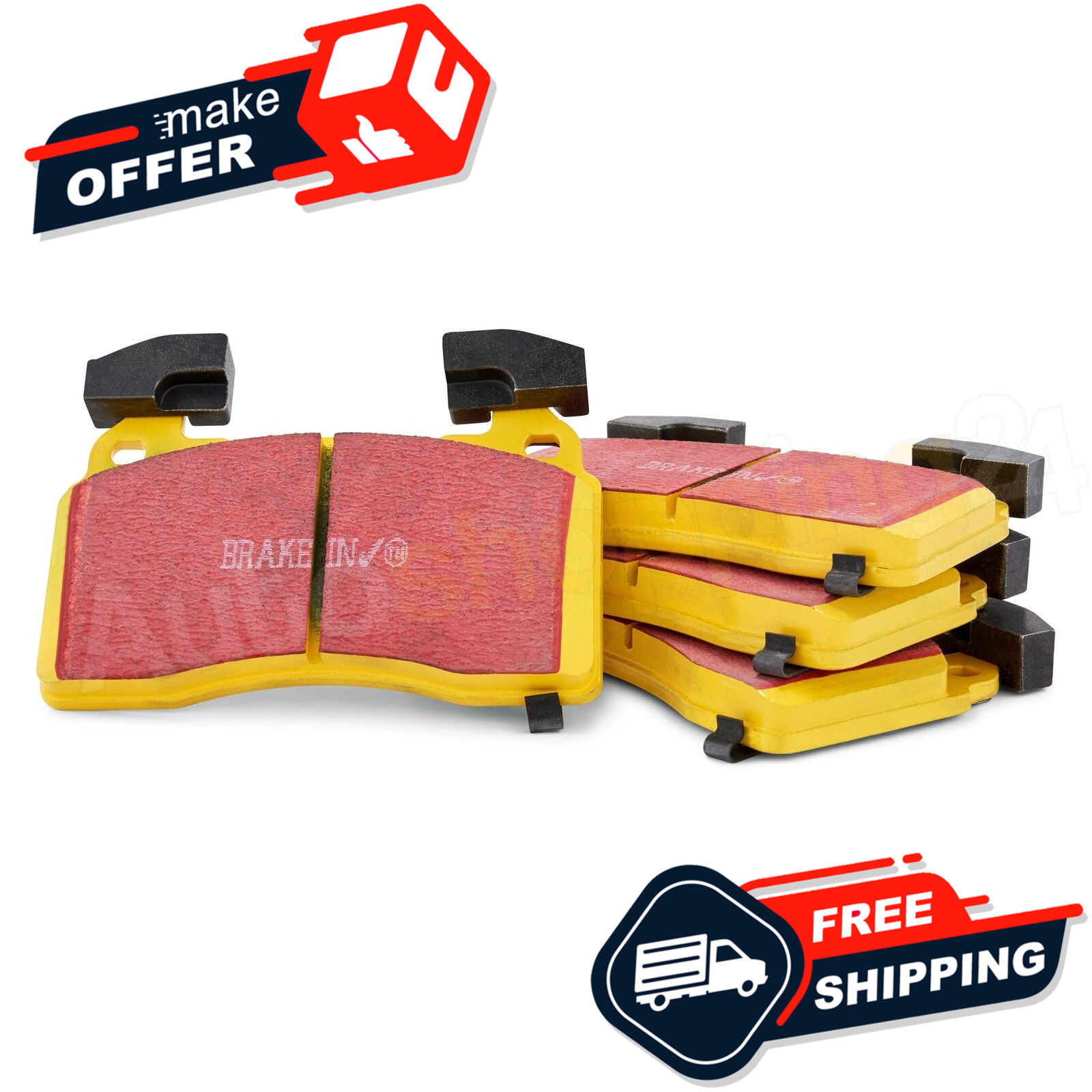 EBC DP41032R Yellowstuff Front Brake Pads for 2004-2011 Maserati Quattroporte