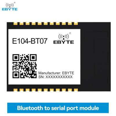 2.4GHz BLE5.1 UART Low Power Bluetooth To Serial Module 130m IBeacon Small Size 