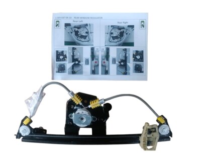 Alzavetro Alzacristalli Per Bmw Serie E87 2004-2012 Posteriore