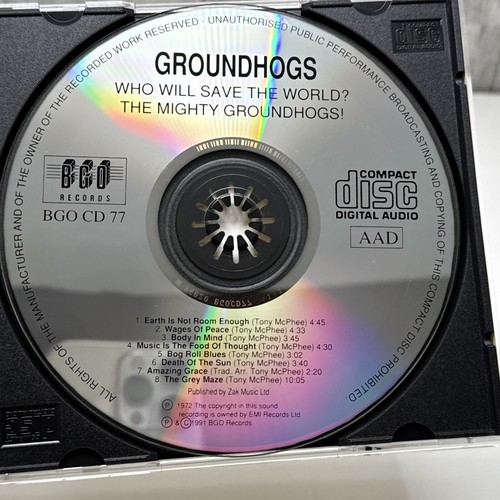 Groundhogs Who Will Save The World? CD 1991 - Picture 18 of 19