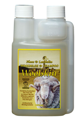  Peau de mouton Numnahs nettoyage et entretien 500 ml laine australienne lavage - Photo 1/2