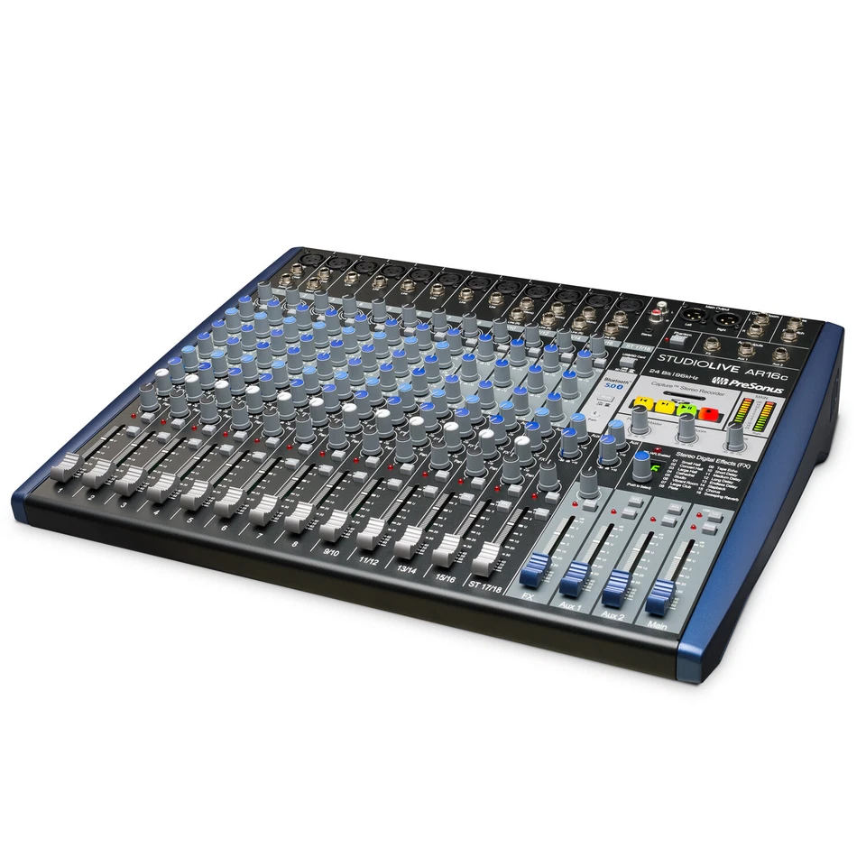Presonus Mischpult Studiolive AR16C USB Analog-Mixer mit Speicherkarte - Bild 4 von 4