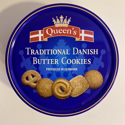 Queen´s dänische Buttercookies 500g Gebäck, Kekse, Butterkekse Denmark