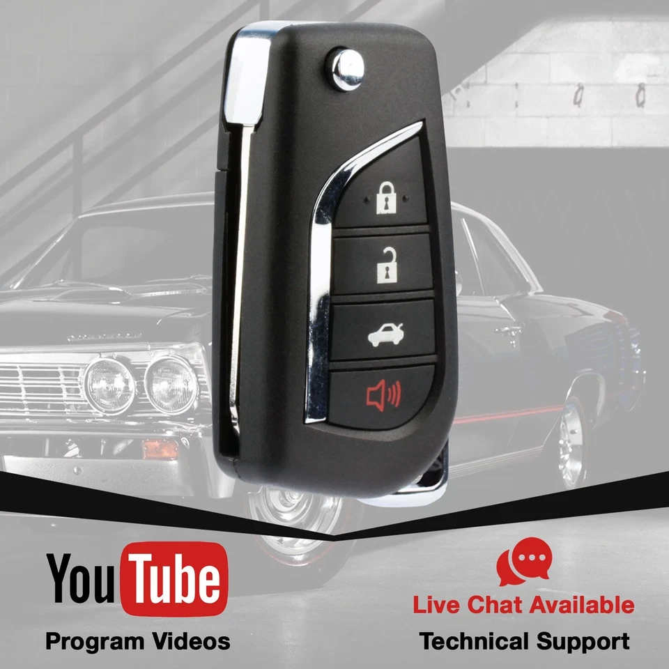 Key Fob Remote for 2018 2019 2020 2021 2022 Toyota Camry HYQ12BFB H Chip Foto 3 de 4