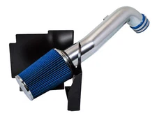 BLUE Heat Shield Air Intake Kit For 01-04 Silverado 2500HD 3500 6.6L Diesel V8
