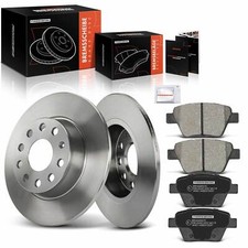 Brake Discs+Brake Pads 272mm Rear for Seat Altea 5P1 Skoda Octavia Superb II