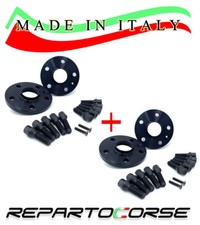KIT 4 DISTANZIALI 12+16mm REPARTOCORSE BLACK AUDI A5 (8T, 8T3) dal 2007 al 2016