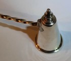 Wallace Candle Snuffer Twist Stem Sterling Silver & Wooden Handle — photo 4