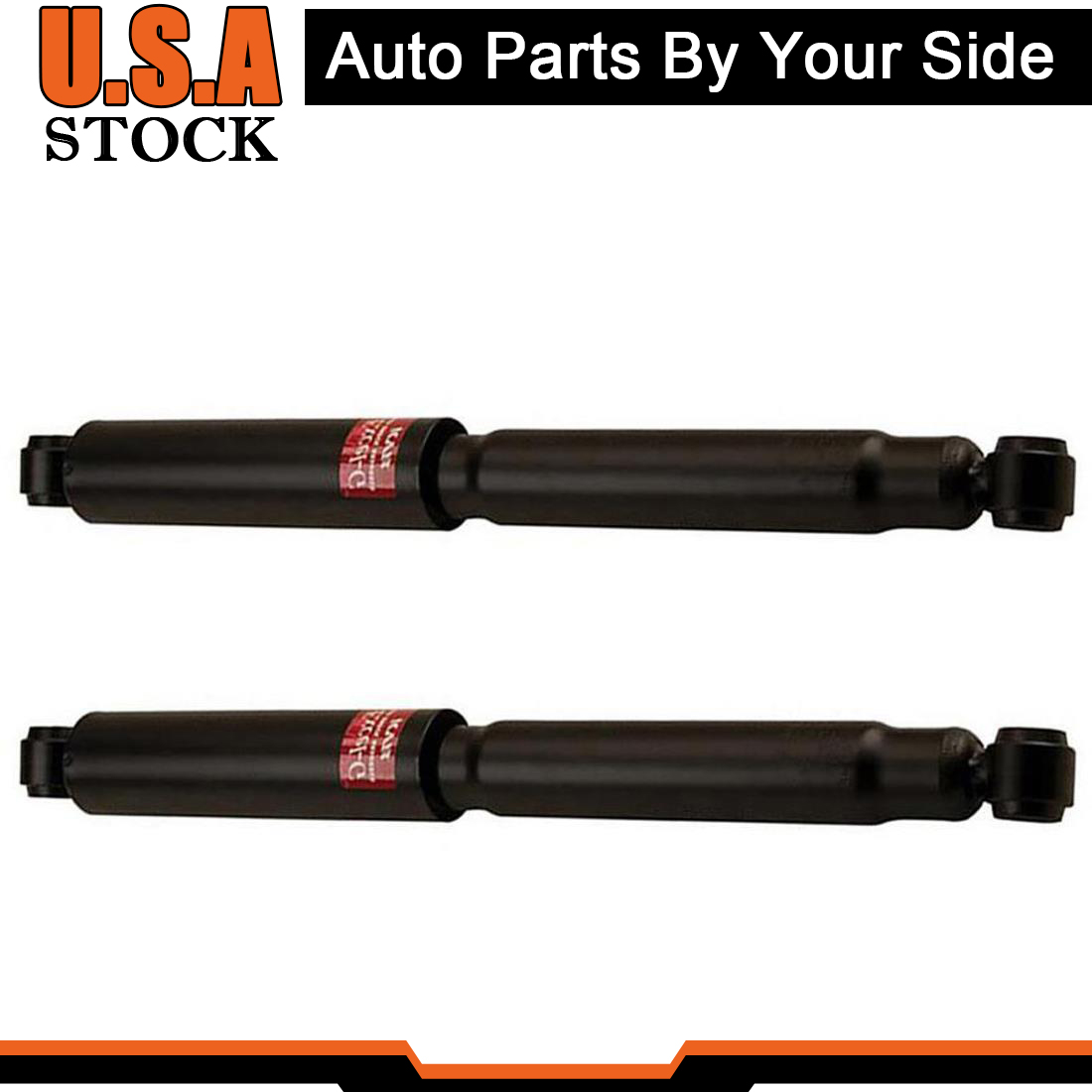 2 KYB Left+Right Rear Shocks Absorbers Struts for Chevy for Dodge for Mitsubishi