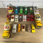 Vintage Diecast Toy Vehicle Job Lot Noddy Cars Cement Mixer Tow Truck 18pc 940