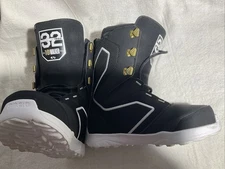 Men’s Snowboarding Boots Thirtytwo 10WALKER Signature Series Size 10 Black