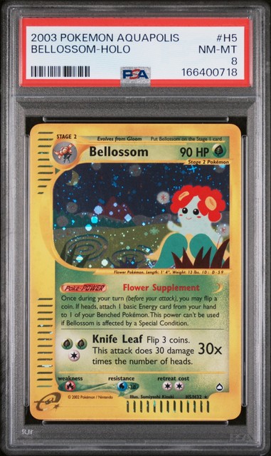 Bellossom #H5 (Aquapolis (2003))