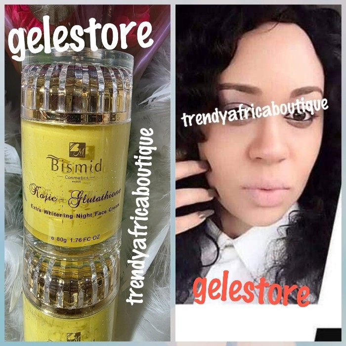 african glutathione whitening night cream Bismid Kojic + Glutathion Xtra FACE 80G X 1 Jar pet anemia support Choose Your Bundle:1 Pack | 4oz size Avoid fake chinese bpc