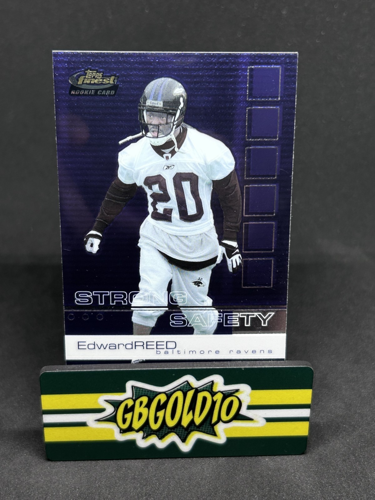 2002 Topps Finest - Ed Reed #109 (RC)