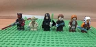 LEGO Star Wars Characters: Luke, Obi-Wan, Darth Maul, Ahsoka, Anakin, and Yoda