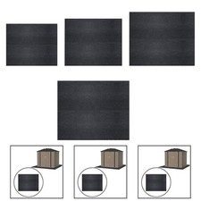 Outdoor Storage Shed Floor Mat Thickened Flooring Pad for Balcony Deck Beach