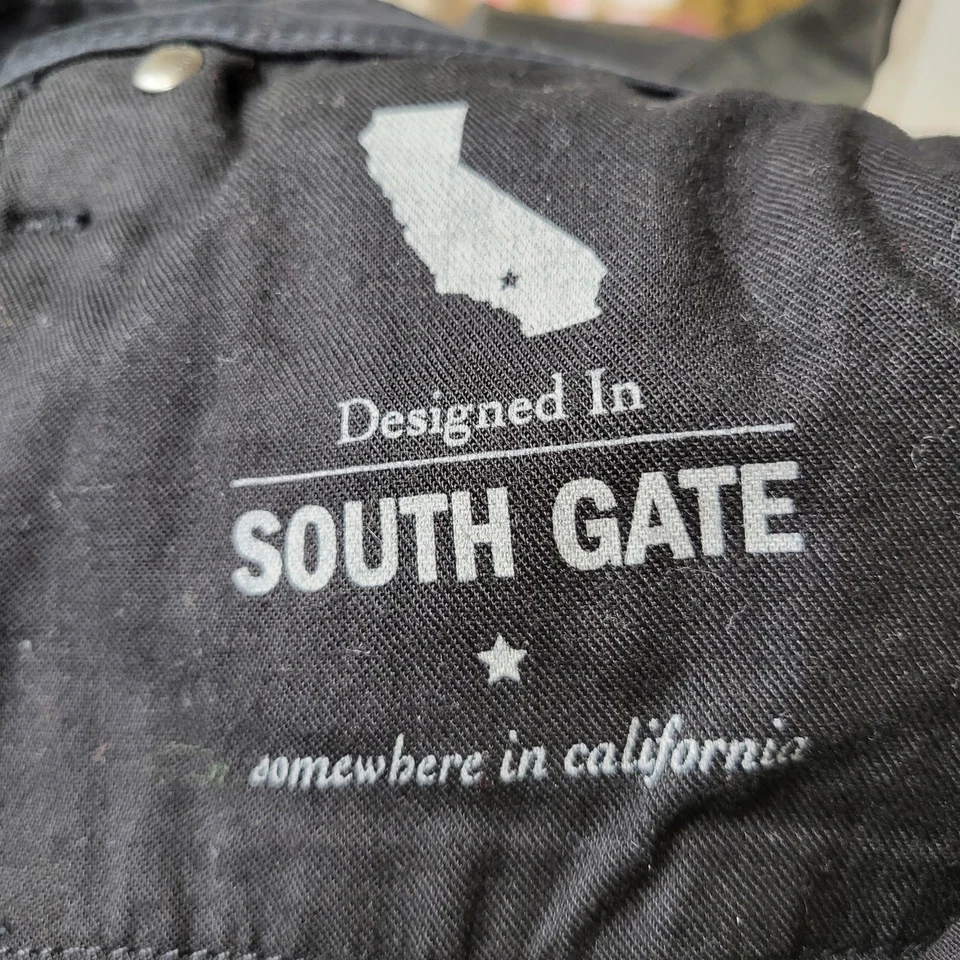 Jeans feminino Adriano Goldschmied 30R preto corte reto The Isabelle cintura alta - Imagem 4 de 4