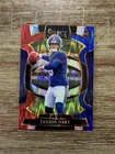 2025 Panini Select Jaxson Dart Red & Blue Shock Prizm #93 RC (RC)