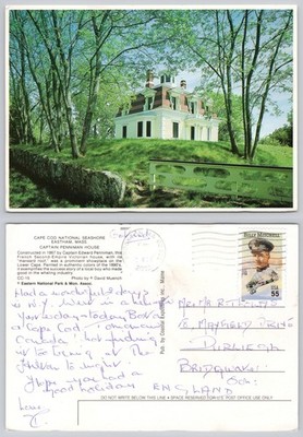 c43185 Captain Penniman House Eastham Cape Cod Massachusetts USA Postkarte 2000
