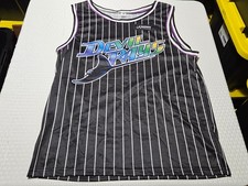 Tampa Bay Devil Rays Brett Phillips Promotional Basket Jersey #35 Mens XL