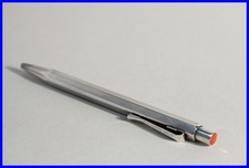 ECRIDOR Caran d'Ache RETRO Druck Kugelschreiber in Silber für 0.7mm Minen
